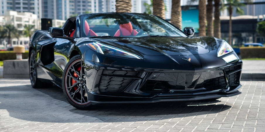 Detail Picture Chevrolet Corvette C8 Stingray Convertible 2023-2024 - Rent in Dubai
